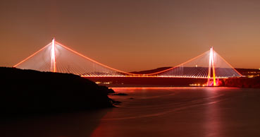 Yavuz Sultan Selim Köprüsü  Kadına Yönelik Şiddete Karşı Turuncu Işık Yakacak